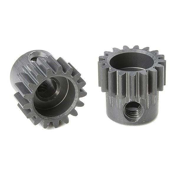 Corally 48 Dp Pinion Short Hard Anodised Al7075 17 Teeth Shaft Dia. 3.17mm