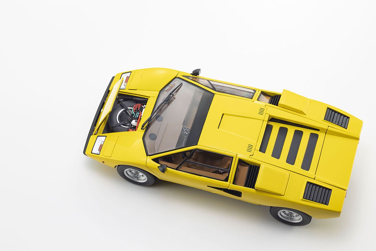 Kyosho 1:18 Lamborghini Countach Lp400 1974 Yellow