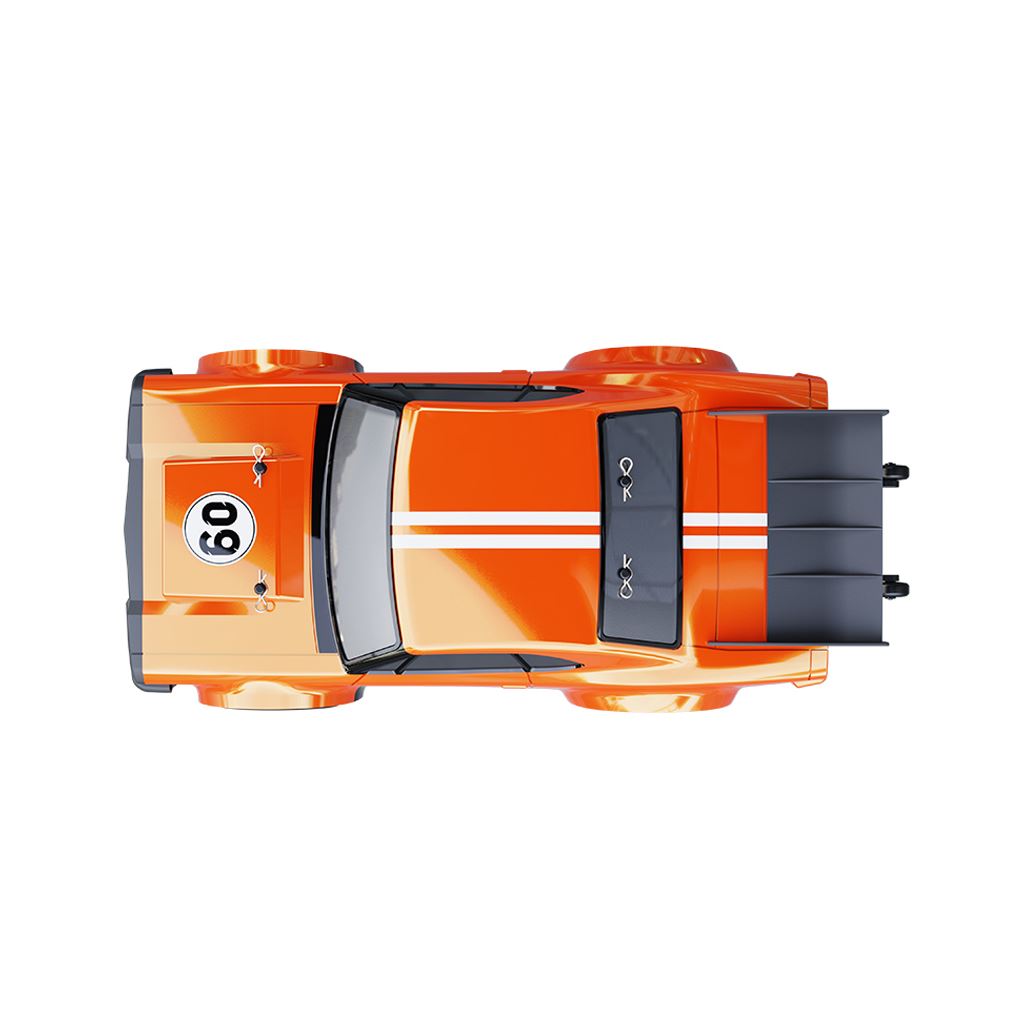 UDIRC Drag Racer - Orange - Brushed