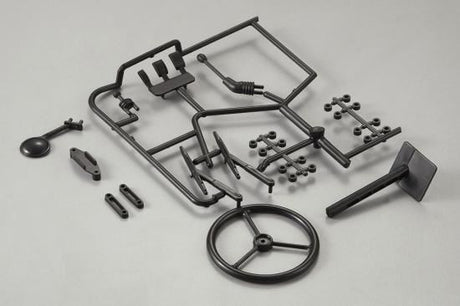 KILLERBODY BLACK PLASTIC PARTS FOR WARRIOR BODY