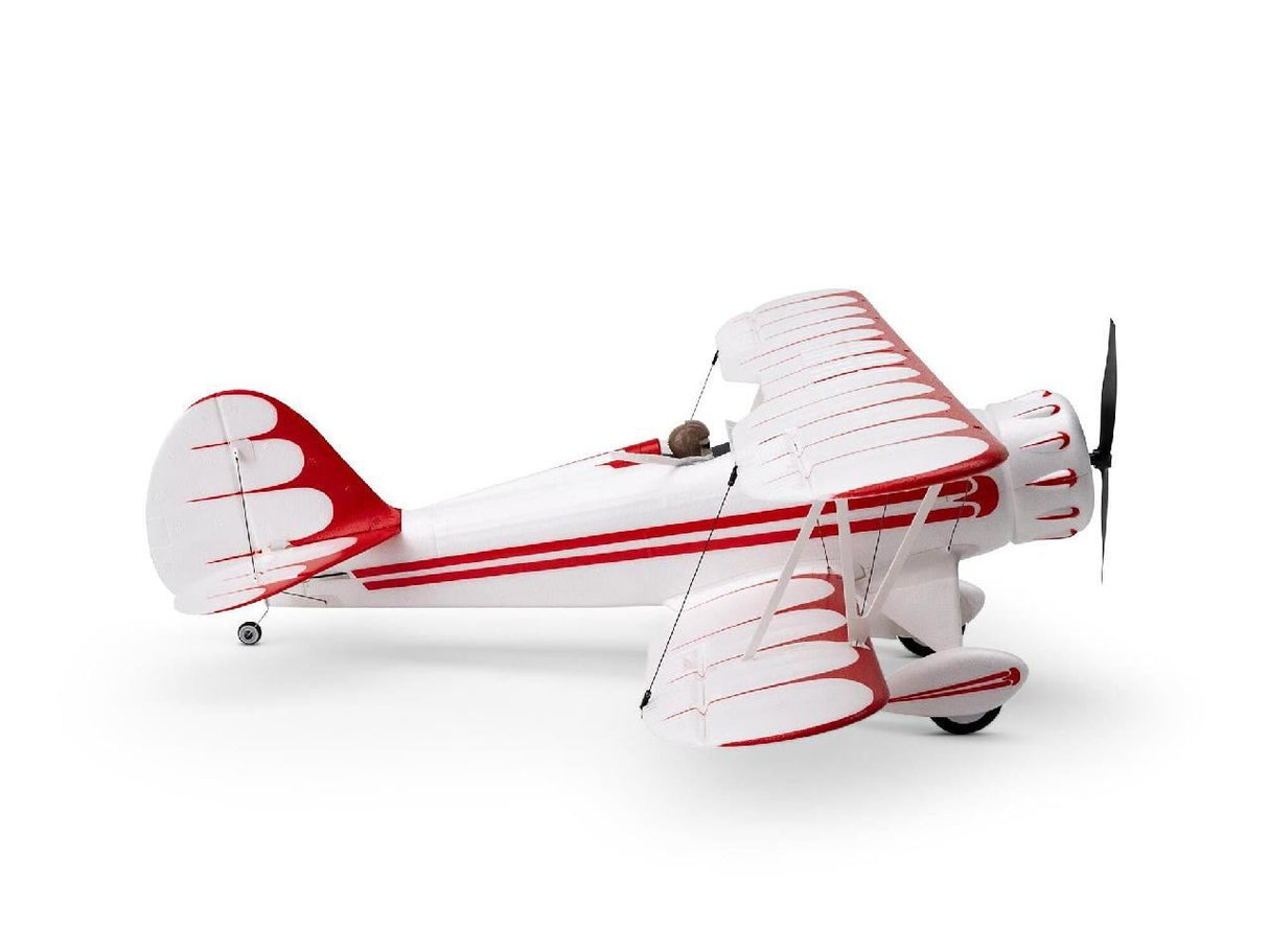 E Flite UMX WACO BNF Basic with AS3X and SAFE Select, White