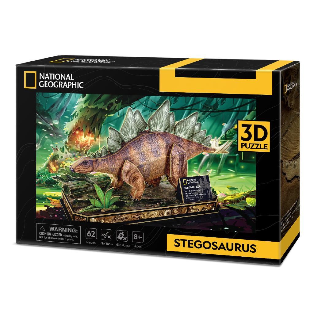 Cubicfun Stegosaurus (62 Pieces)