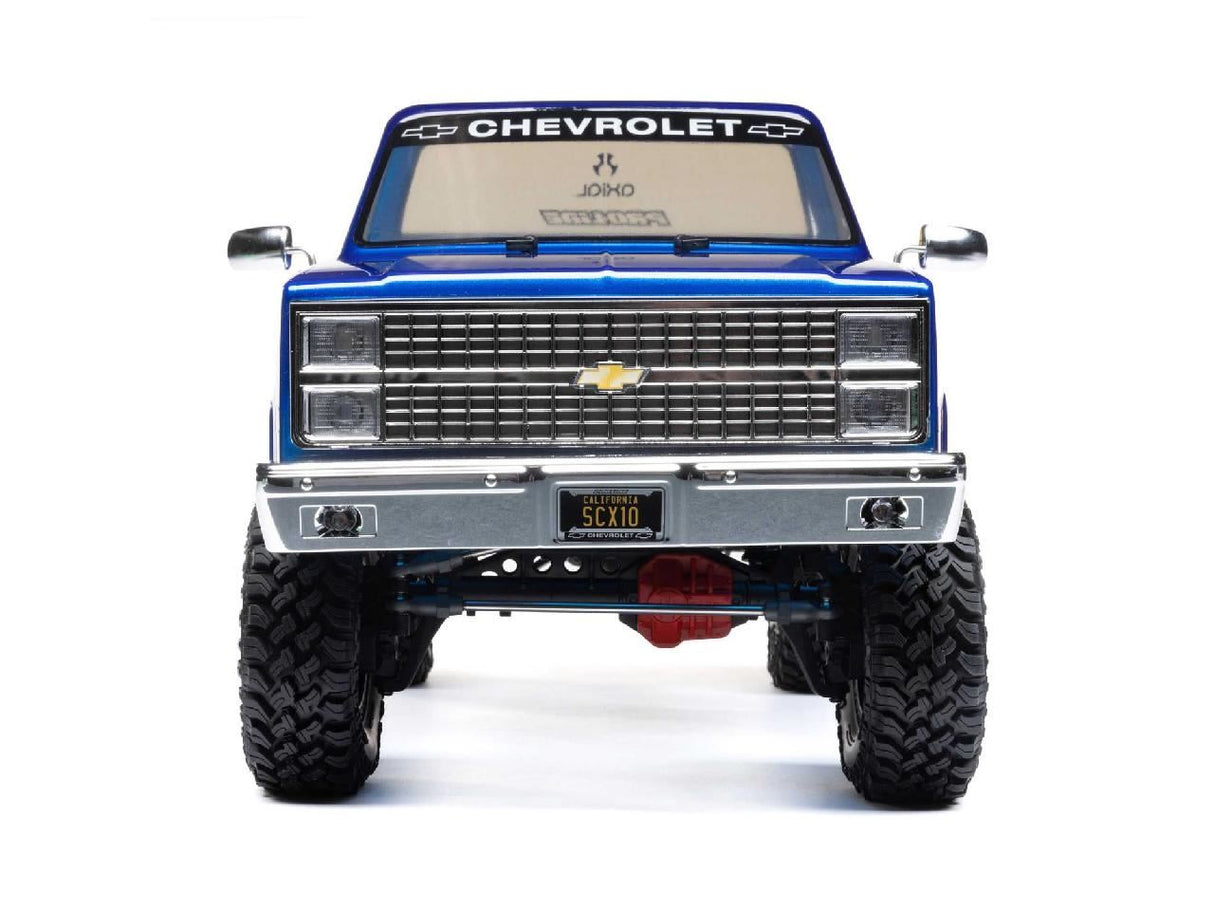 Axial 1/10 SCX10 III Base Camp 1982 Chevy K10 4X4 RTR, Blue