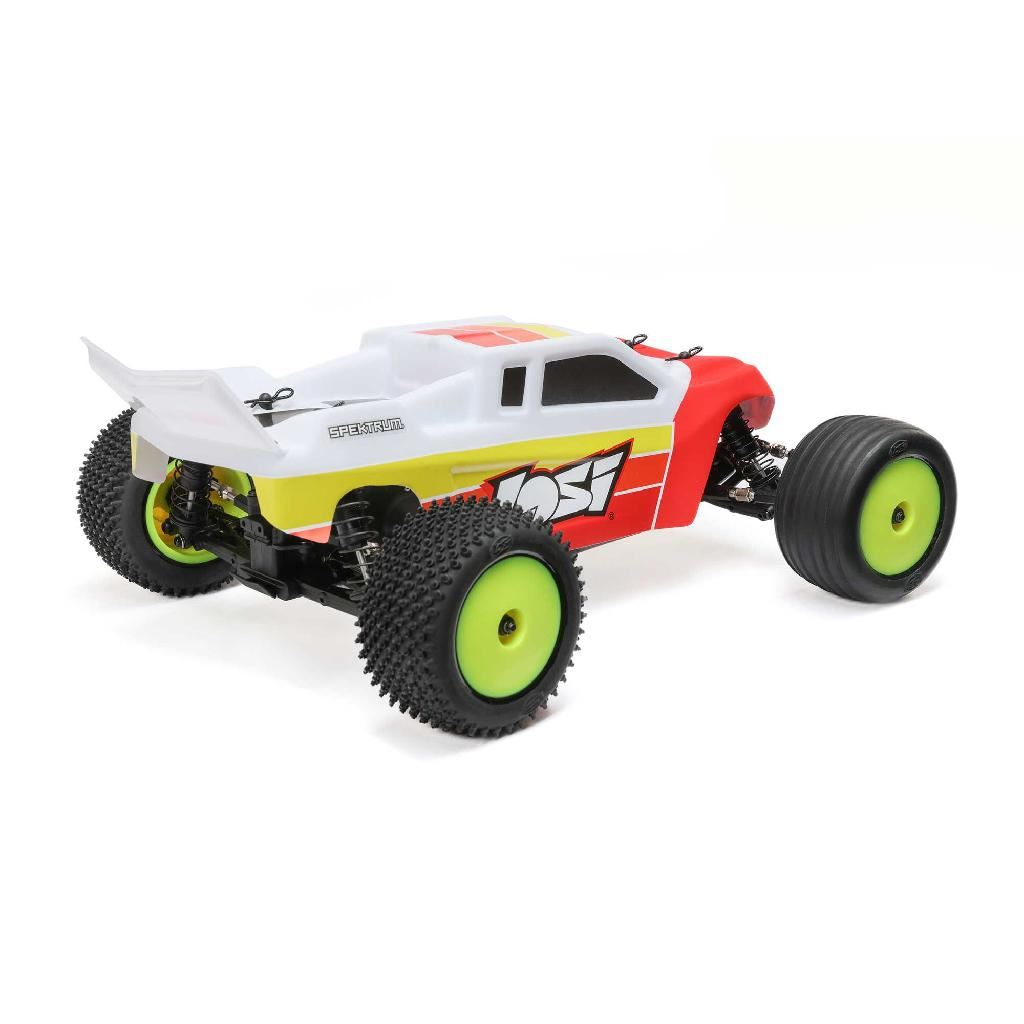 Losi 1/18 Mini-T 2.0 V2 2Wd Stadium Truck Brushless Rtr Red