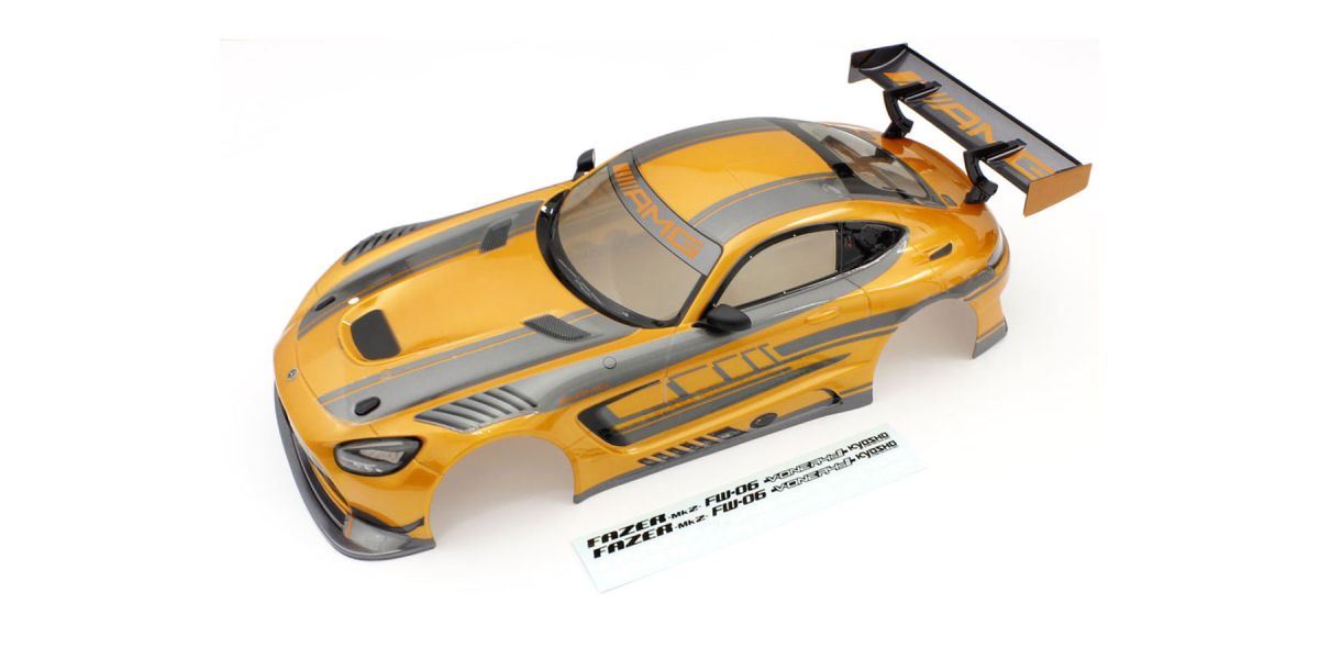 Kyosho Fazer Fz02 1:10 Mercedes Amg Gt3 Body Set - Color T1