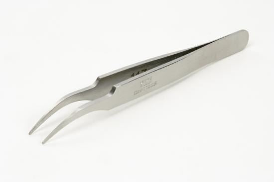 Tamiya Hg Angled Tweezers Round Tip