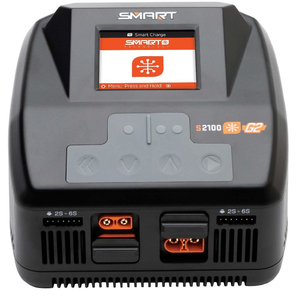 Spektrum S2100 G2 2x100W AC Smart Charger (EU Cord)