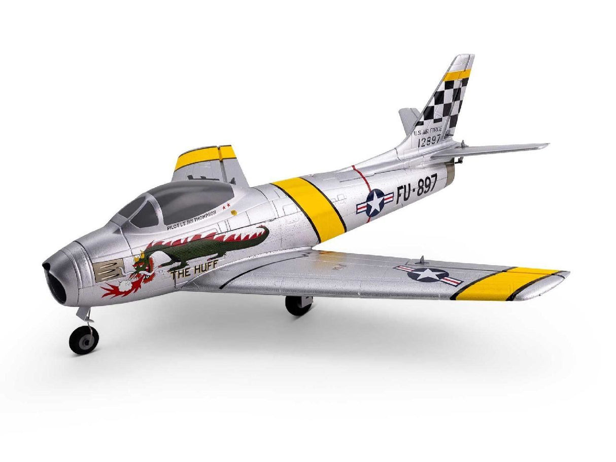 E Flite UMX F-86 Sabre 30mm EDF Jet BNF Basic with AS3X and SAFE Sel
