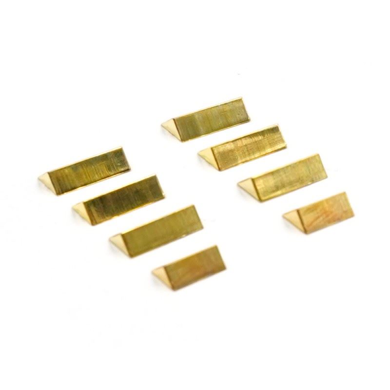 Yeah Racing Chassis Weight Brass Balancer 8Pcs For Kyosho Mini-Z Mr04