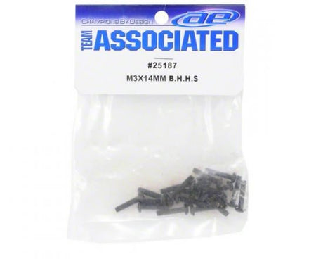 Team Associated M3 X 14 Button Head Hex Screws (10)