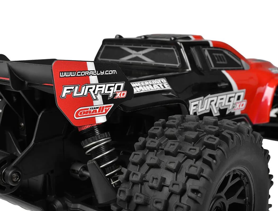 Corally Furago Xd Rtr Truck - Red