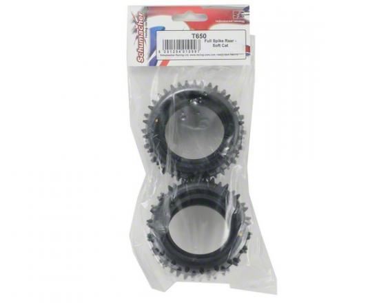 Schumacher Full Spike - Rear Tyres - Soft CAT (pr)