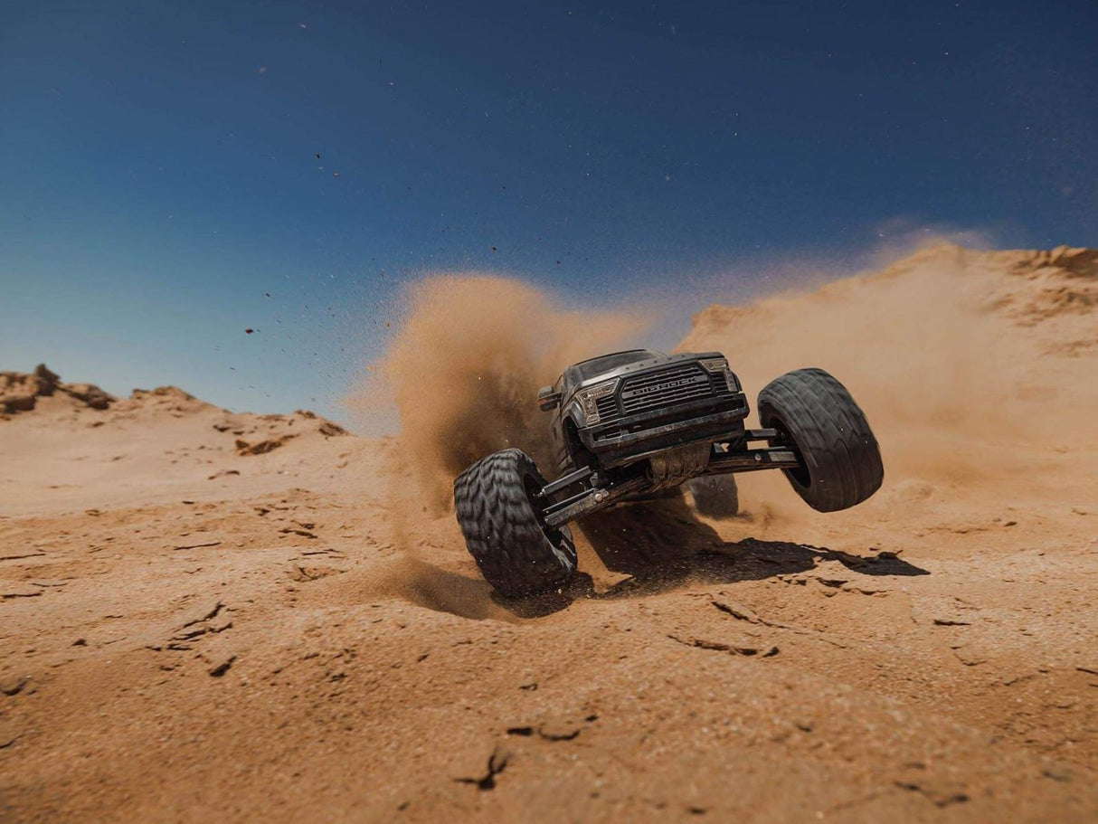 Arrma 1/7 Big Rock 6S 4X4 Blx Monster Truck Rtr - Gunmetal