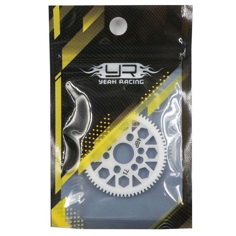 Yeah Racing Competition Delrin Spur Gear 48P 71T For 1/10 On Road Touring Drift