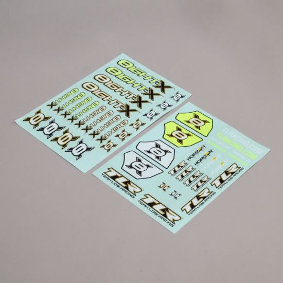 TLR Logo Sheet: 8X