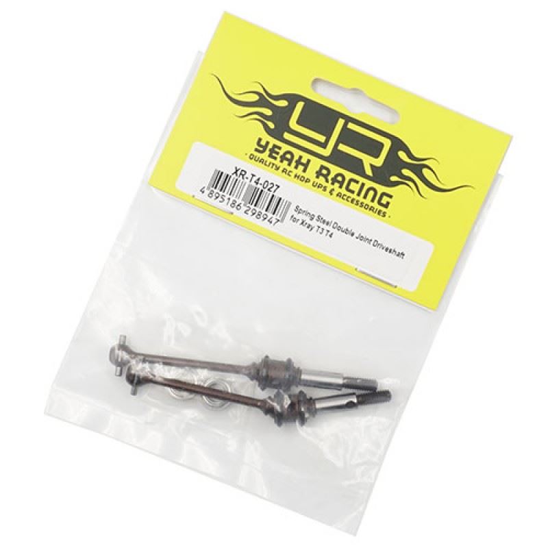 Yeah Racing Spring Steel Double Joint Driveshaft for Xray T3 T4 XPRESS XQ1/XQ1S