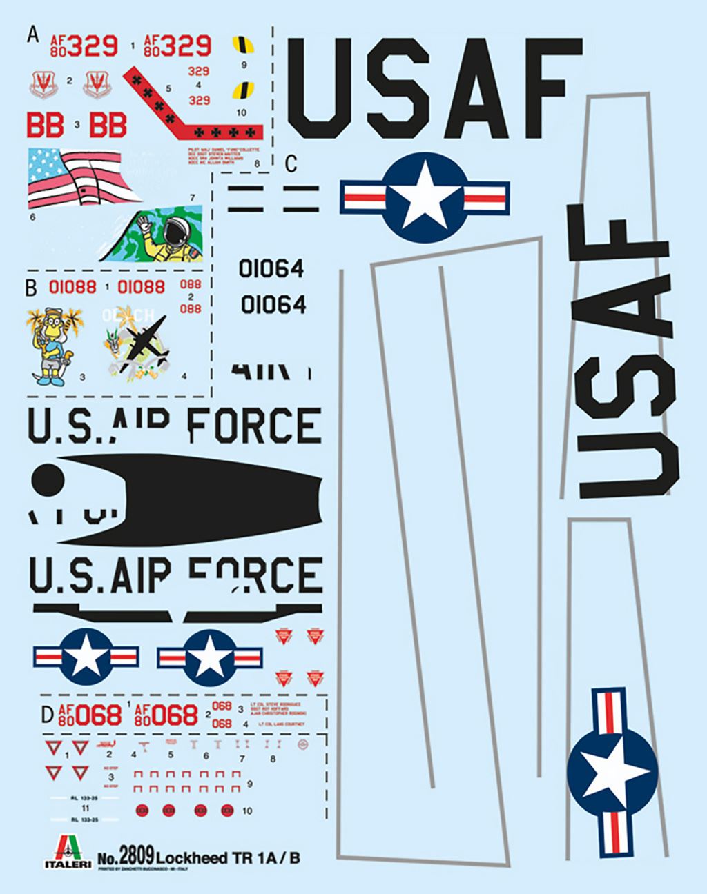 Italeri Lockheed TR-1A/B