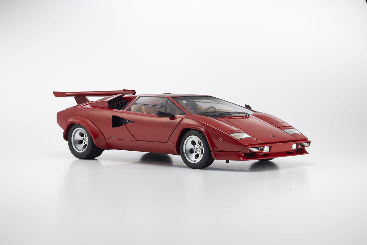 Kyosho 1:12 Lamborghini Countach Lp500 S Red/Tan Interior