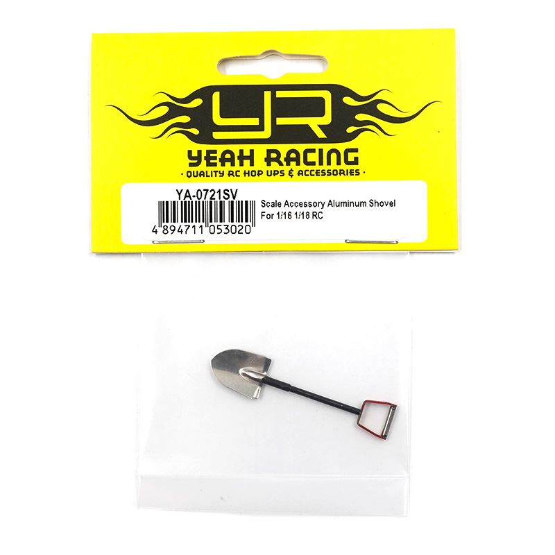Yeah Racing Scale Accessory Aluminum Shovel For 1/16 1/18 RC