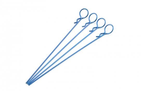 Fastrax Small Metallic Blue Long Body Pin