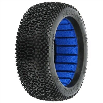 PROLINE 'HEX SHOT' S4 SOFT 1/8 BUGGY TYRES W/CLOSED CELL