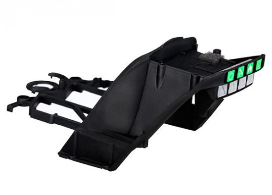 TRAXXAS Aton main frame, upper (black)