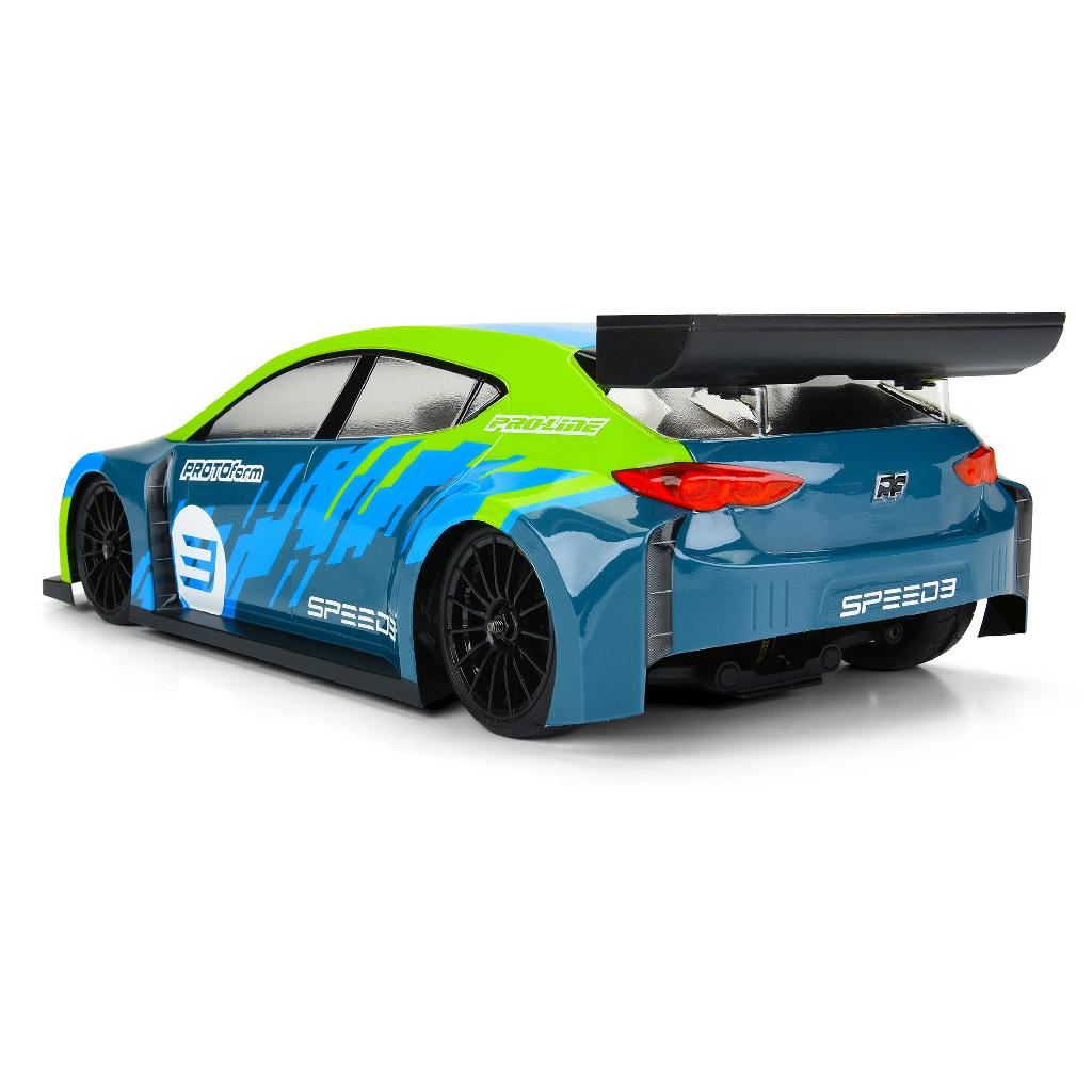 PRM 1/10 Speed3 Clear Body: 190mm FWD TC