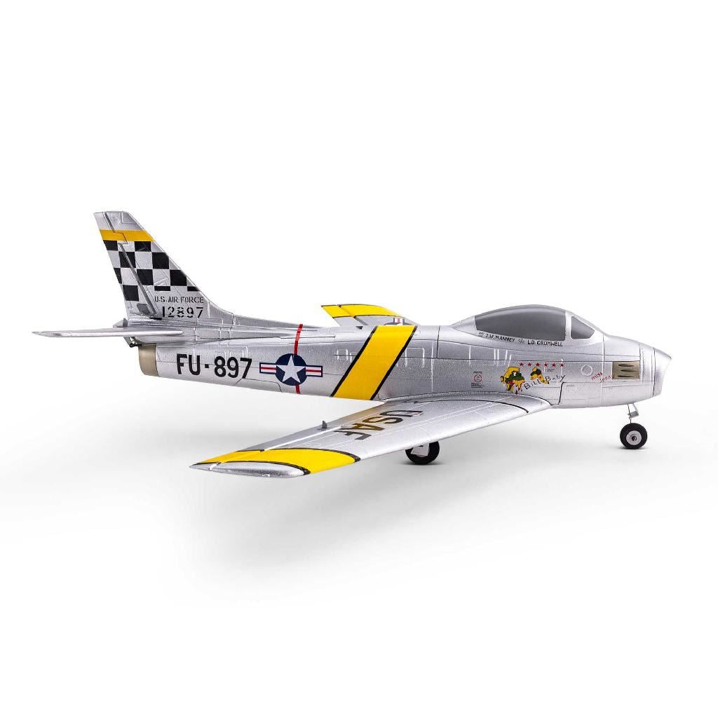 E Flite UMX F-86 Sabre 30mm EDF Jet BNF Basic with AS3X and SAFE Sel