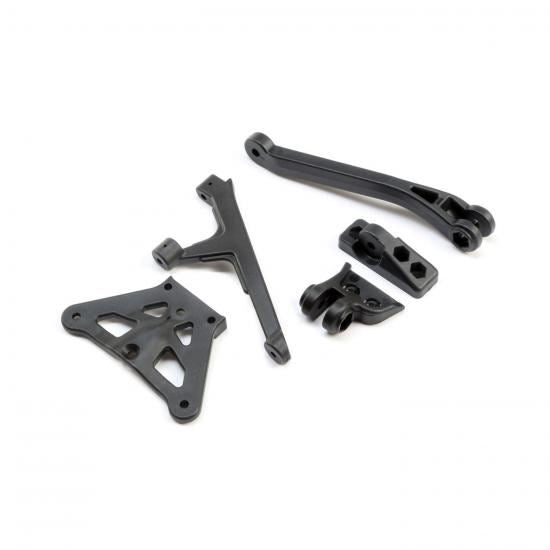 TLR Chassis Braces: 8X