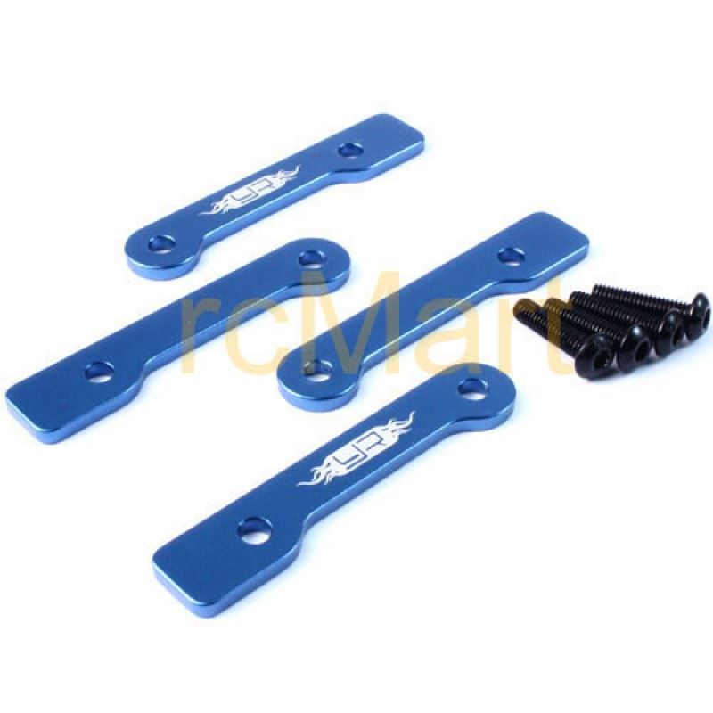 Yeah Racing Aluminum Rear Mud Flap Plate (DB) for Team Associated SC10 4X4