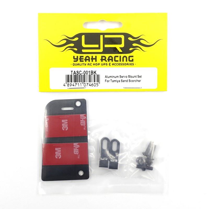 Yeah Racing Aluminum Servo Mount Set For Tamiya Sand Scorcher