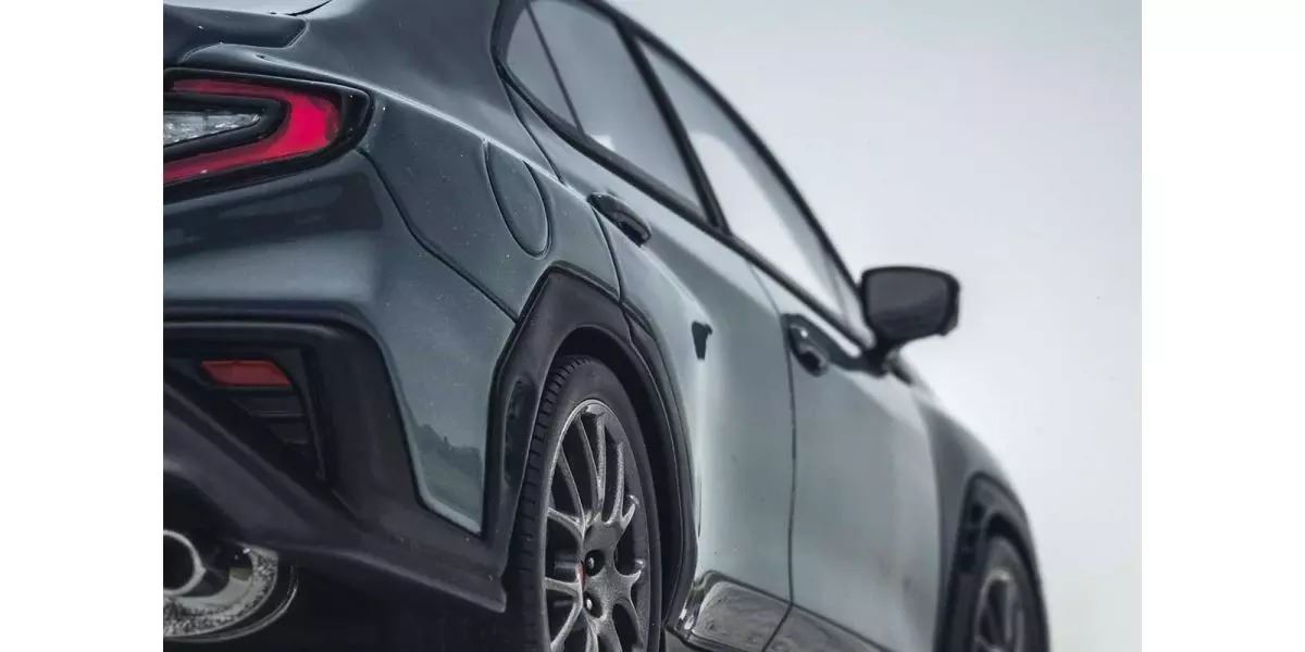 Kyosho 1:18 Resin Samurai Collection Subaru Wrx S4 Sti Sport Gray