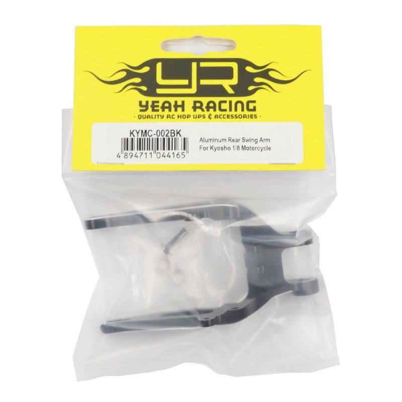 Yeah Racing Aluminum Rear Swing Arm Black For Kyosho 1/8 Motorcycle