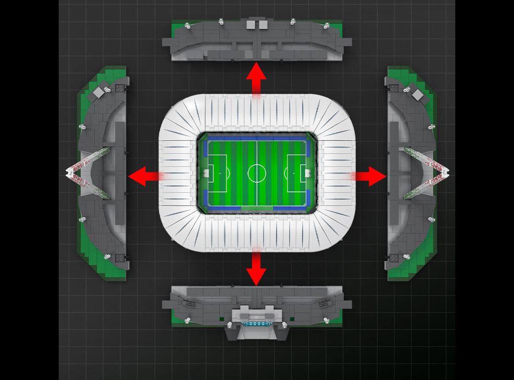 Cada Juventus Allianz Stadium - 3638 Pcs