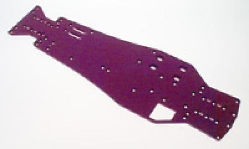 Schumacher Purple Alloy Chassis; CNC - Menace