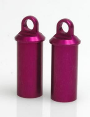 Schumacher Alloy Shock Body; Short Purple (pr)