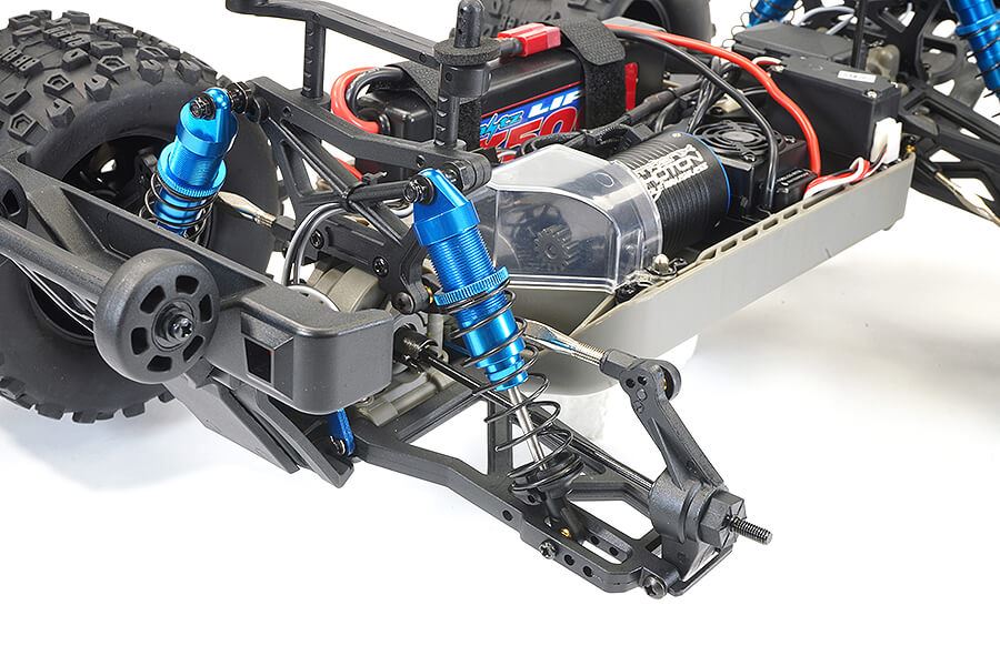 FTX RAMRAIDER 1/10 BRUSHLESS MONSTER TRUCK RTR - RED/BLUE