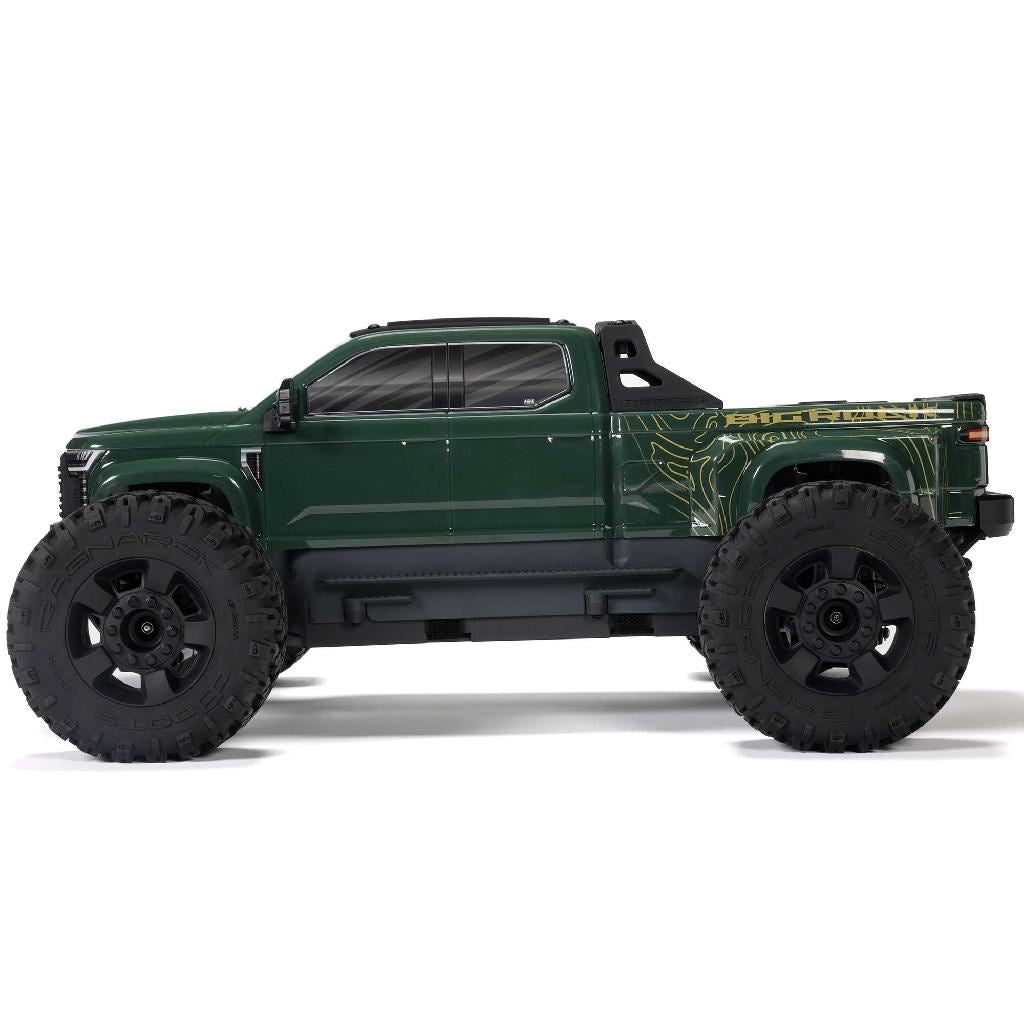 Arrma 1/10 Big Rock 223S Dsc 4X4 Rtr Brushless Monster Truck, Gree