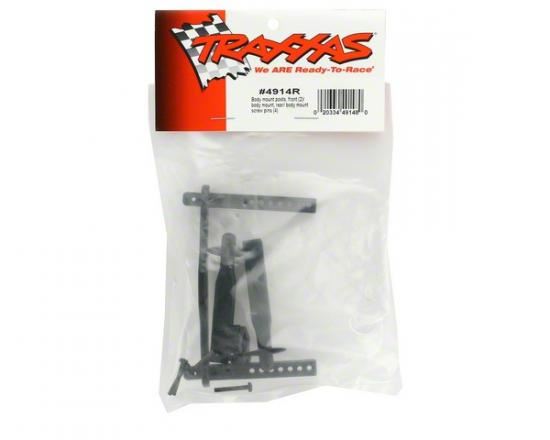 TRAXXAS Body mount posts, front and rear body mount, body mount pins