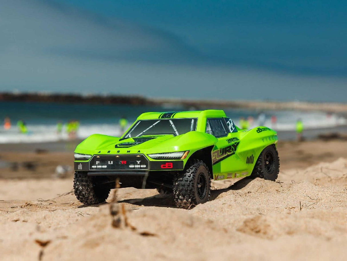 Arrma Fury 2Wd (No Battery/Charger) Green