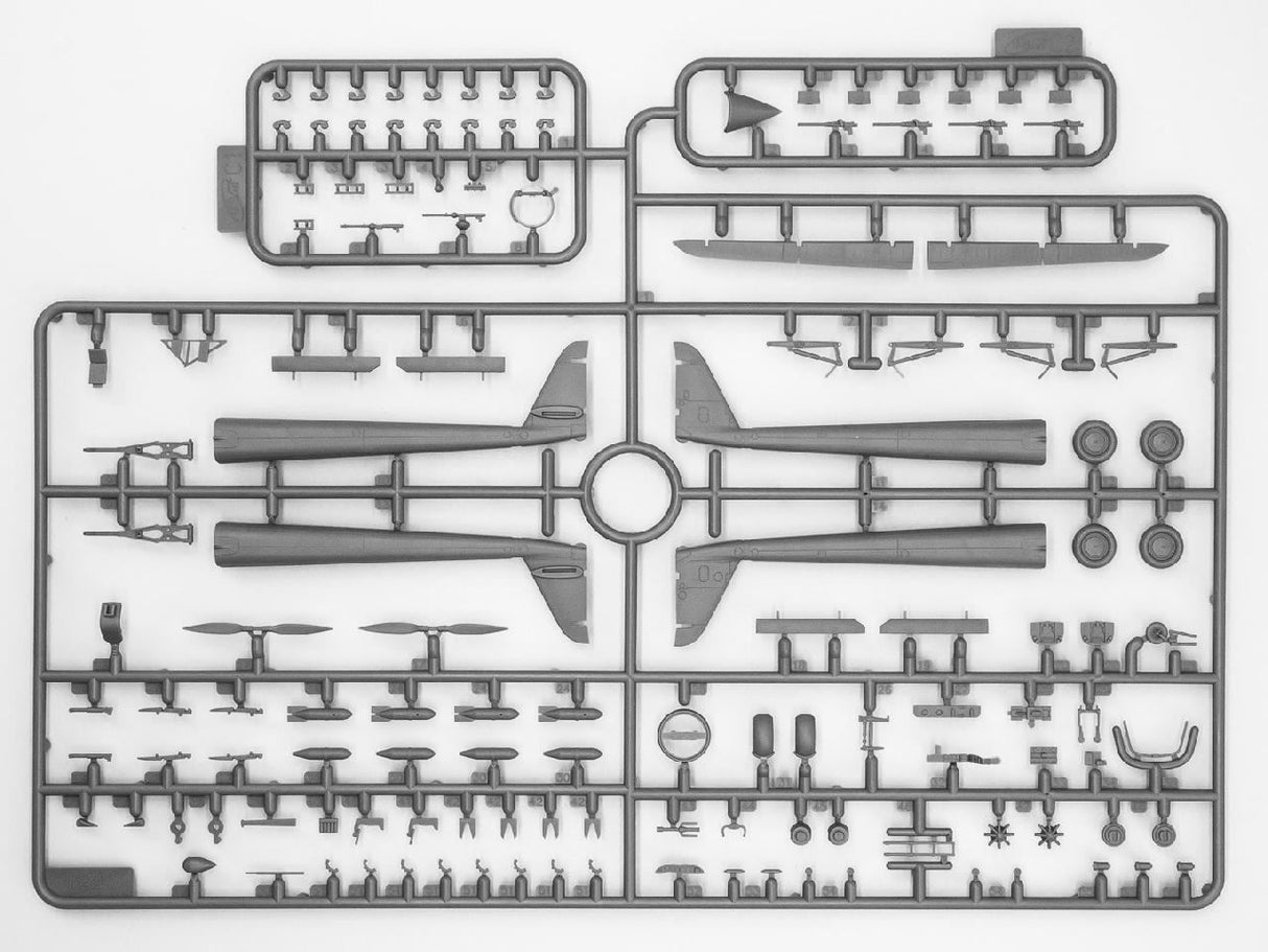 Icm Set Of 3 Luftwaffe Night Fighters (Bf 109E-4, Do 172-10 Kauz Ii, Fw 189A-1)