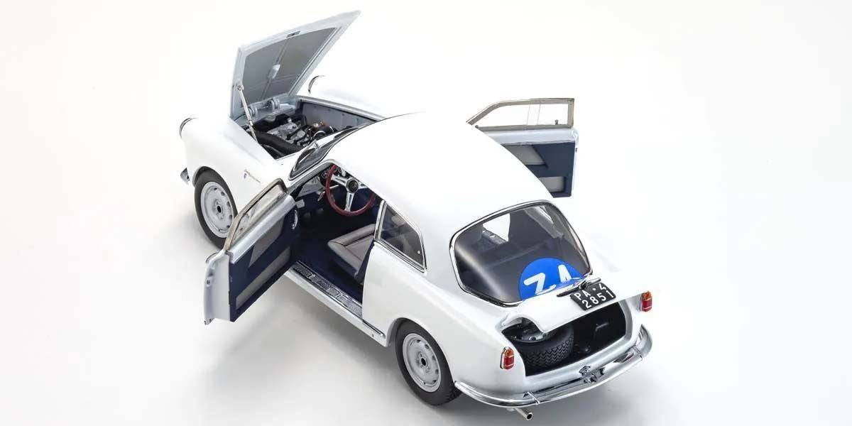 Kyosho 1:18 Alfa Romeo Giuletta Sv Targa Florio 1960 Nr.34