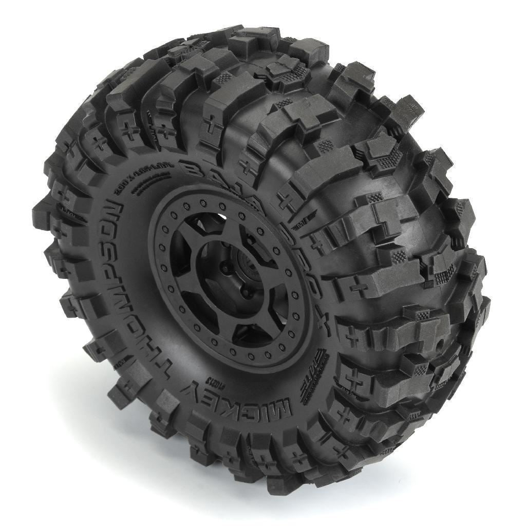 Proline 1/10 Mickey Thompson Baja Pro X G8 F/R 1.9In Mtd 12mm Blk Hol
