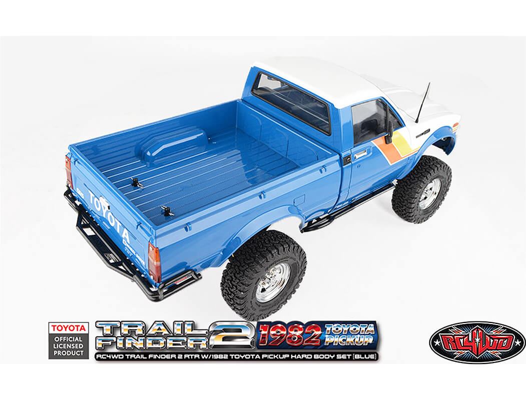 Rc4Wd Trail Finder2 Rtr With 1982 Toyota Pickup Hard Body Blue