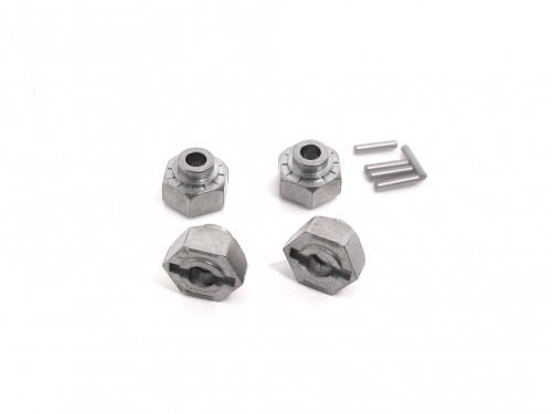 HPI Hex Wheel Hub 12mm (Silver/4Pcs)