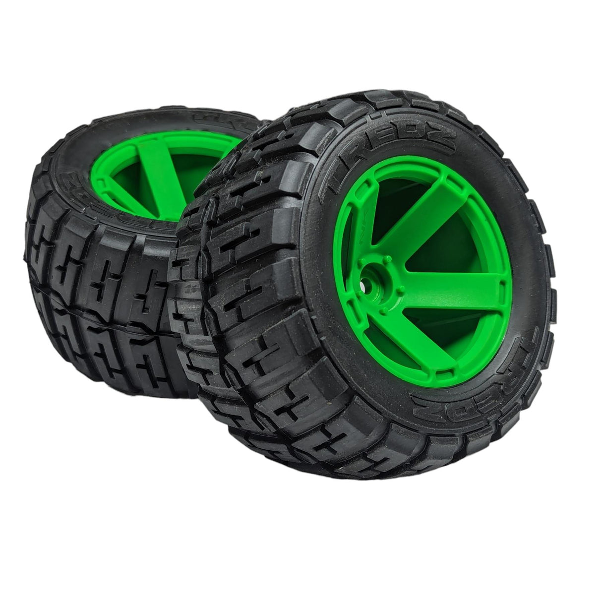 MAVERICK QUANTUM XT WHEEL (GREEN), ACCELERATOR TIRE 2PCS (Breaker Part)