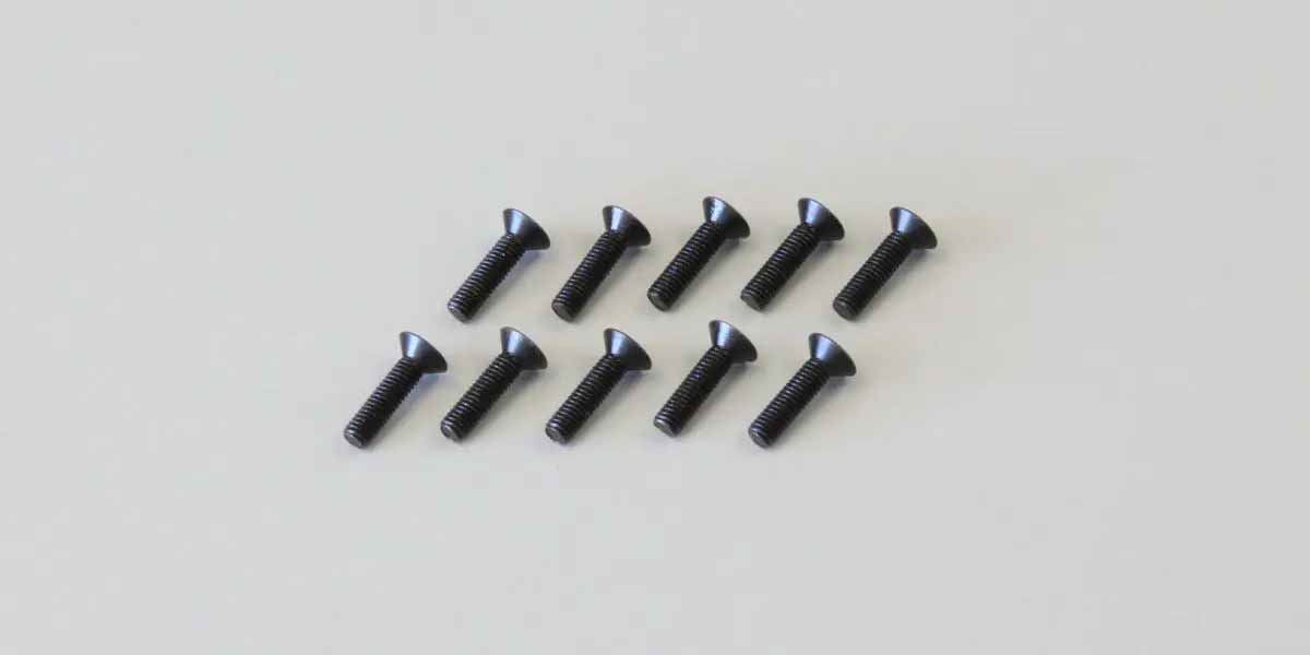Kyosho Hex Flat Head Screws 3X14Mm (10)