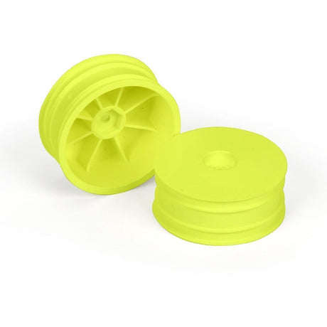 Proline 1/10 Velocity 2Wd Front 2.2In 12mm Buggy Wheels (2) Yellow