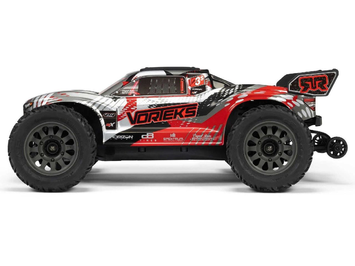 Arrma 1/10 Vorteks 223S Blx 4X4 Stadium Truck Rtr With Dsc Red