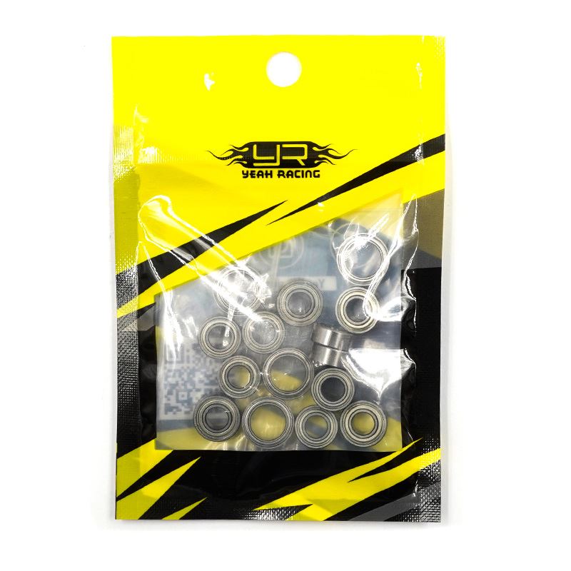 Yeah Racing Steel Bearing Set (16pcs) For Tamiya TT02